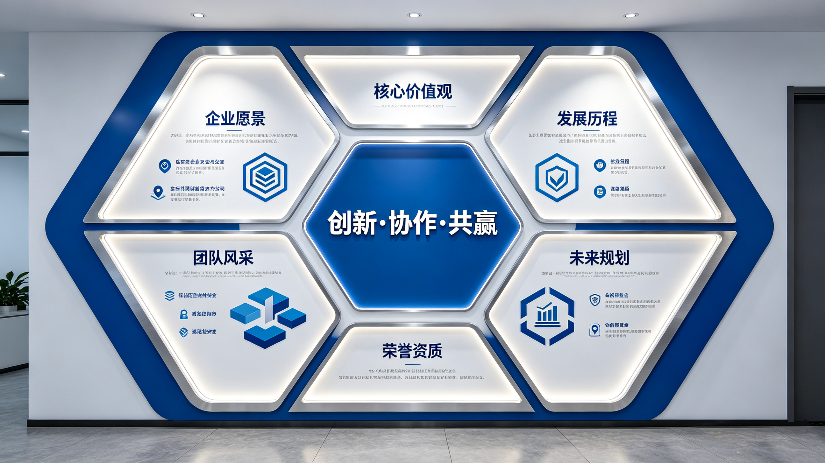 漳州企业文化墙六边形避坑指南（新手常犯5个错误）
